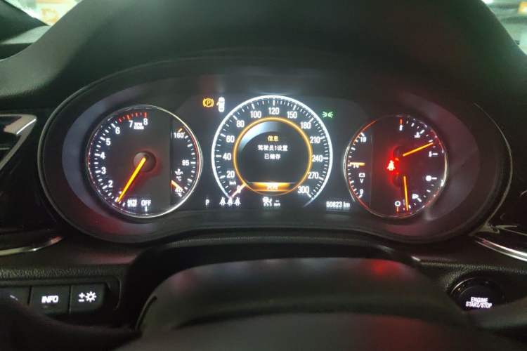 Used Buick Regal 2017 GS 28T Prestige Model Instrument Cluster