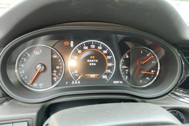 Used Buick Regal 2017 GS 28T Prestige Model Instrument Cluster