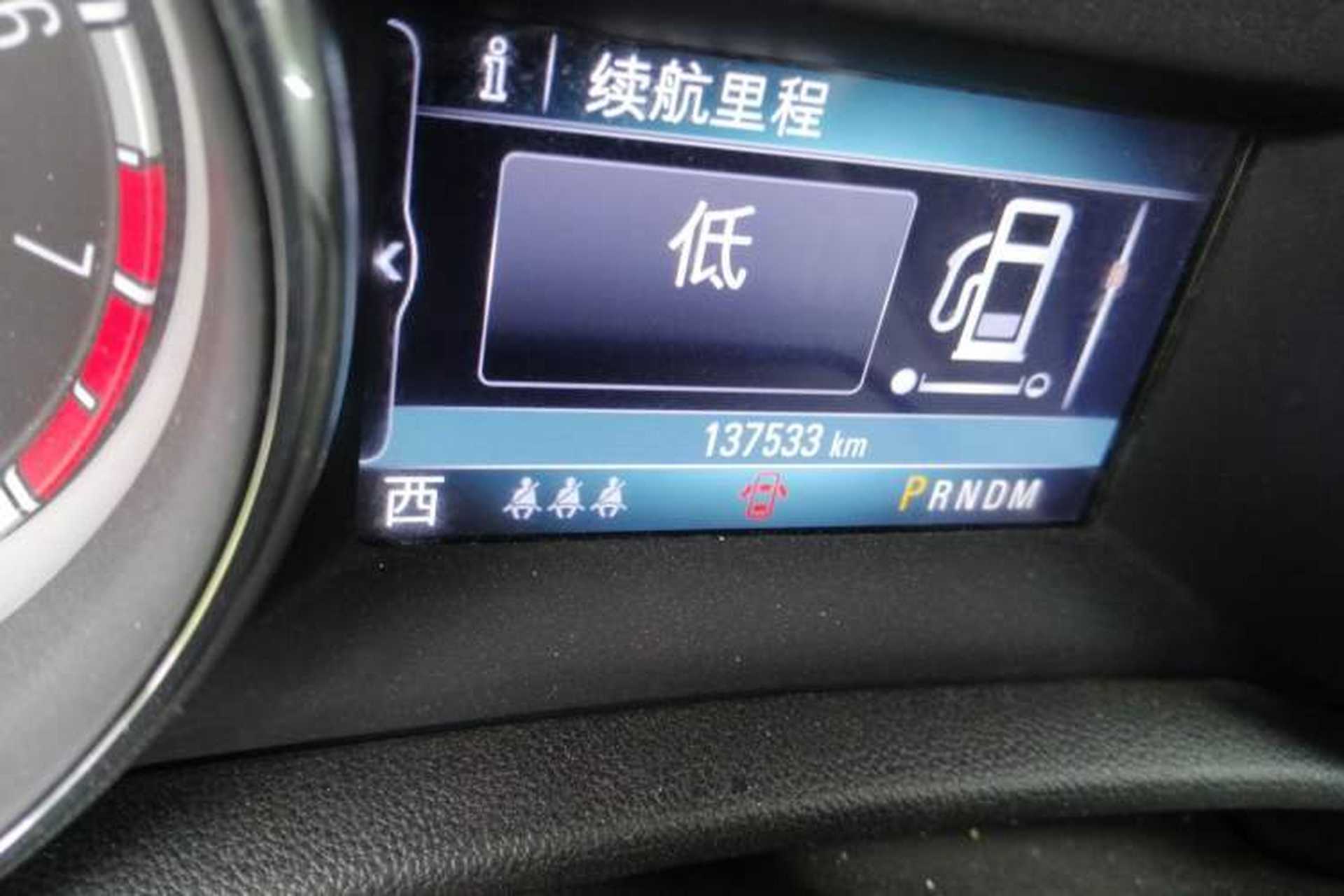 Used Buick Regal 2017 GS 28T Luxury Model Odometer Close Up