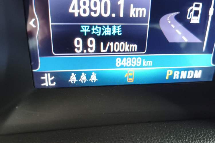 Used Buick Regal 2017 GS 28T Luxury Model Odometer Close Up