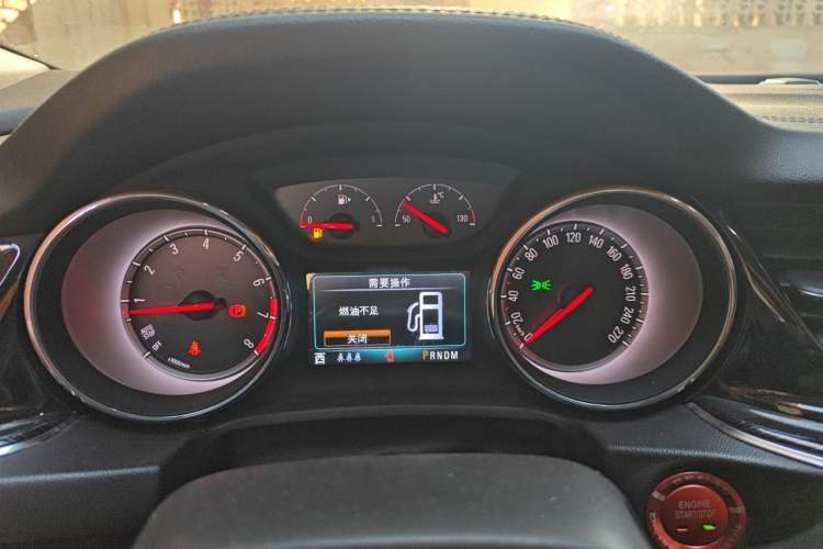 Used Buick Regal 2017 20T Luxury Model Instrument Cluster