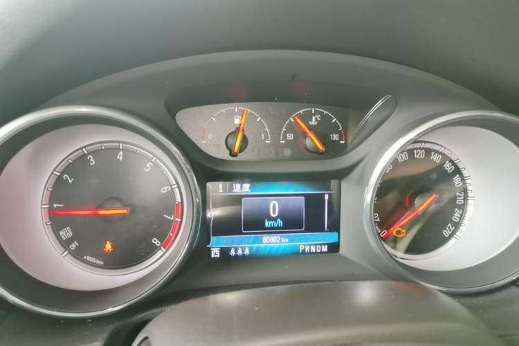 Used Buick Regal 2017 20T Luxury Model Instrument Cluster