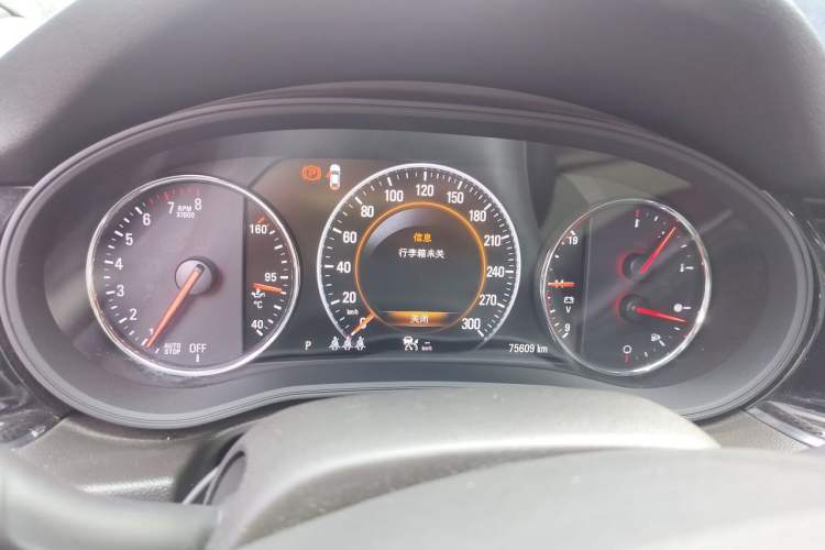 Used Buick Regal 2017 GS 28T Prestige Model Instrument Cluster