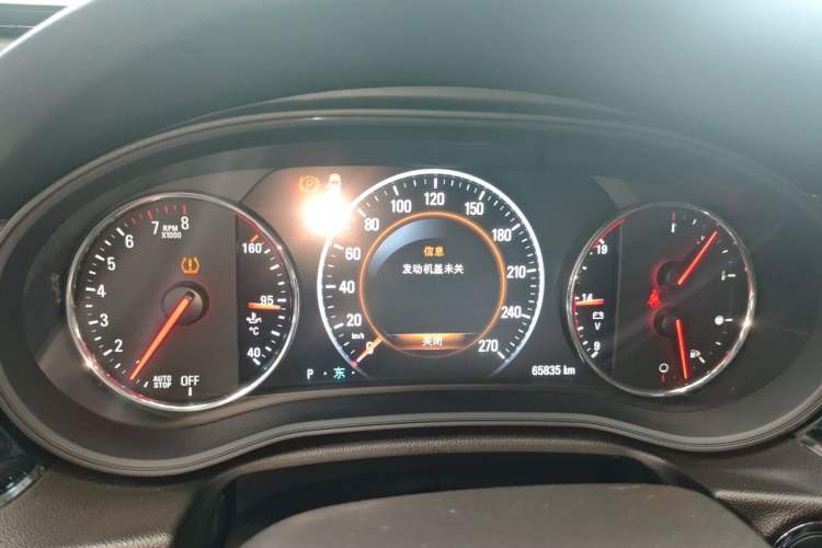Used Buick Regal 2017 20T Prestige Model Instrument Cluster