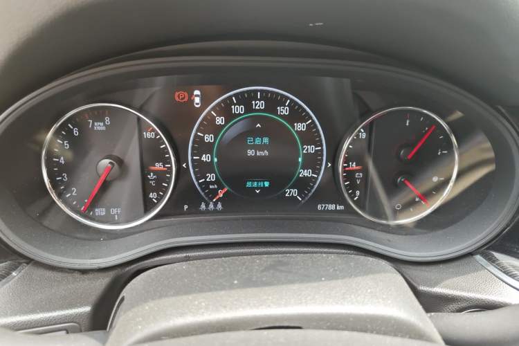 Used Buick Regal 2017 28T Prestige Model Instrument Cluster