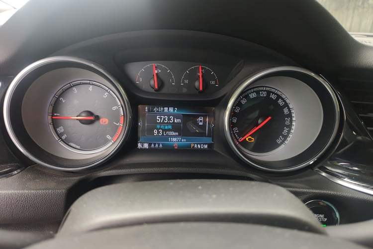 Used Buick Regal 2017 20T Luxury Model Instrument Cluster