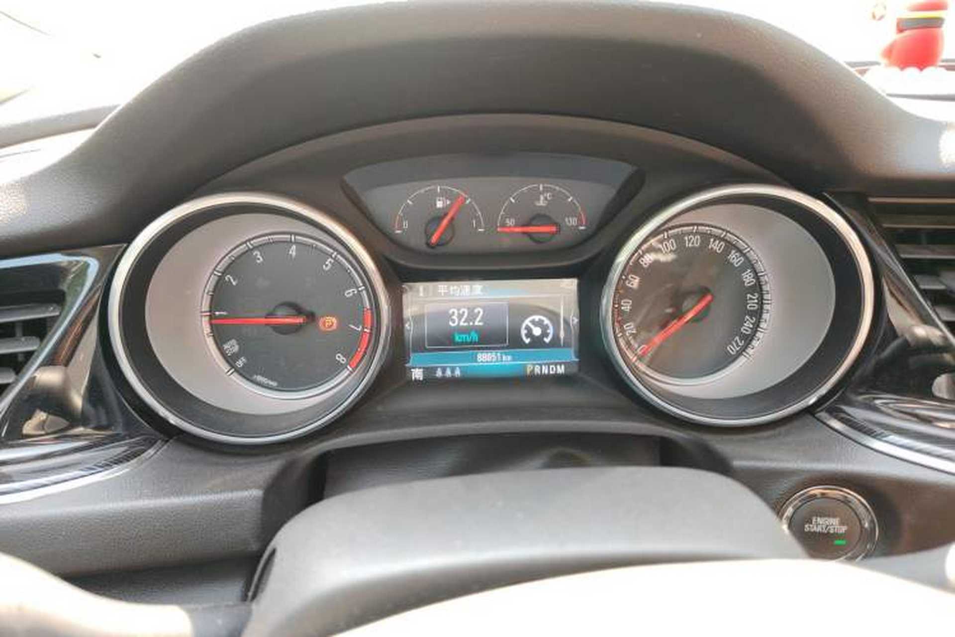Used Buick Regal 2017 20T Luxury Model Instrument Cluster