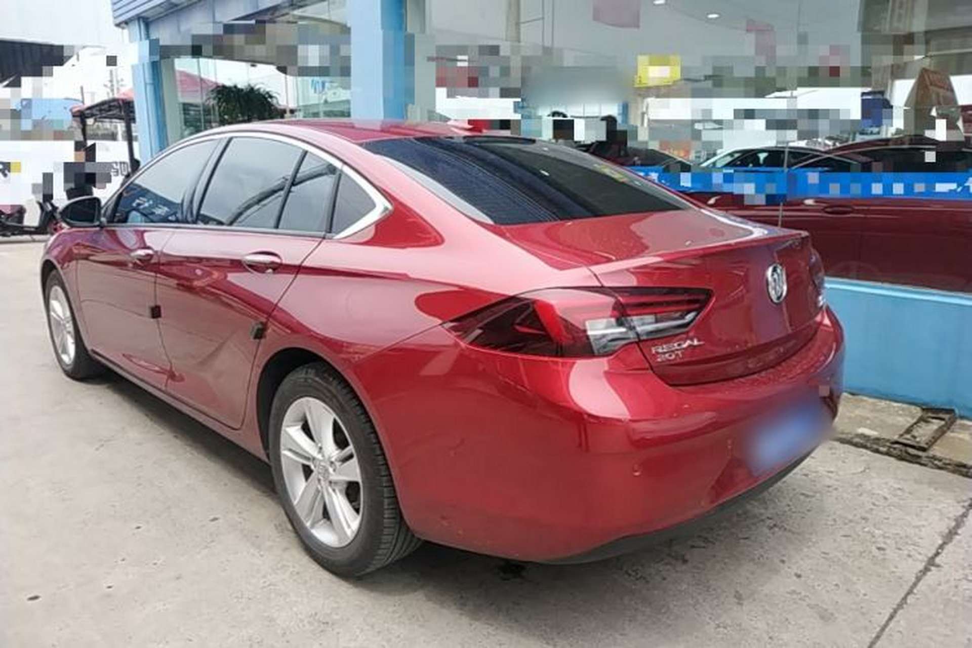 Used Buick Regal 2017 20T Luxury Model Rear Left 45 Deg