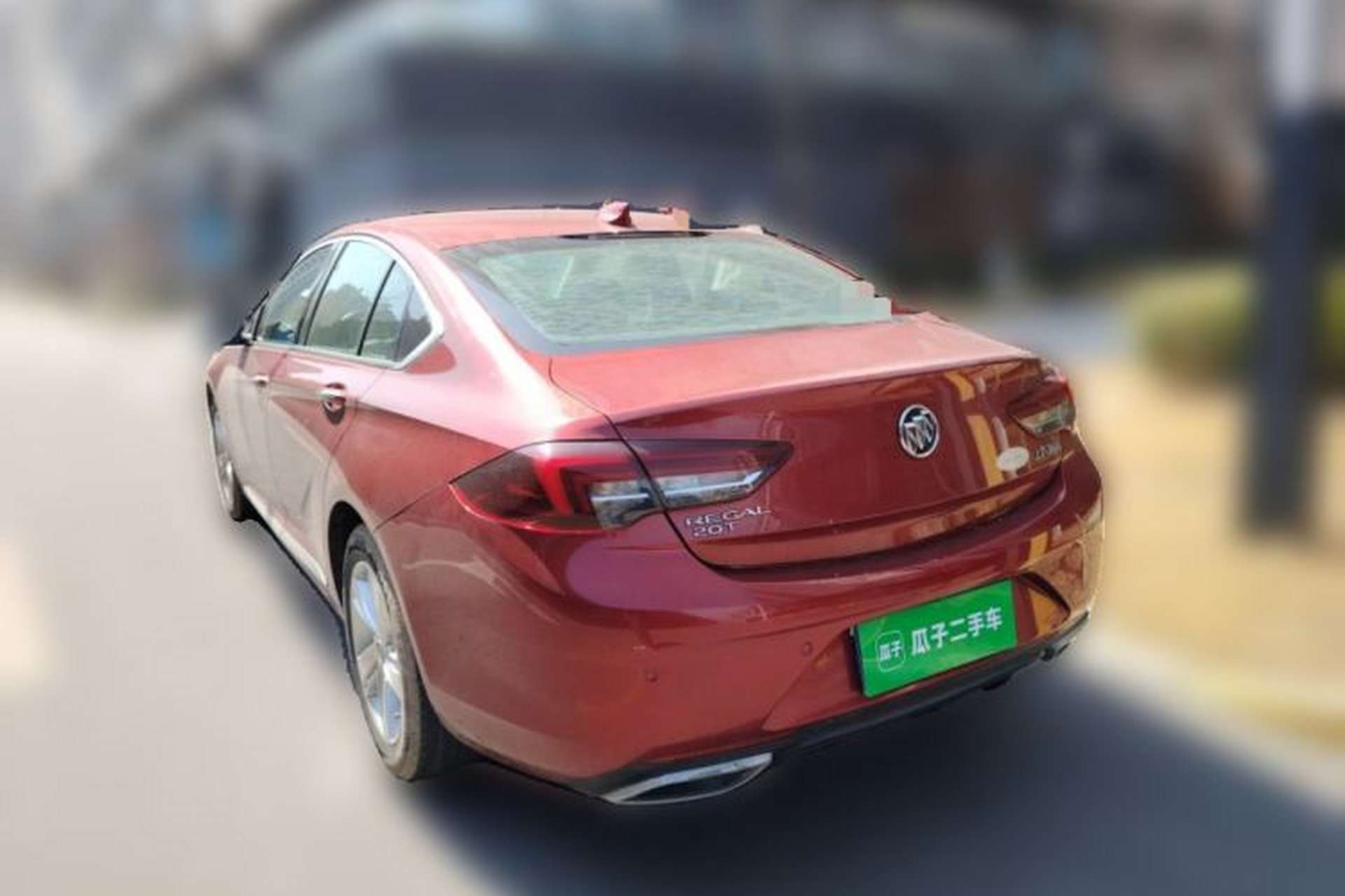 Used Buick Regal 2017 20T Luxury Model Rear Left 45 Deg