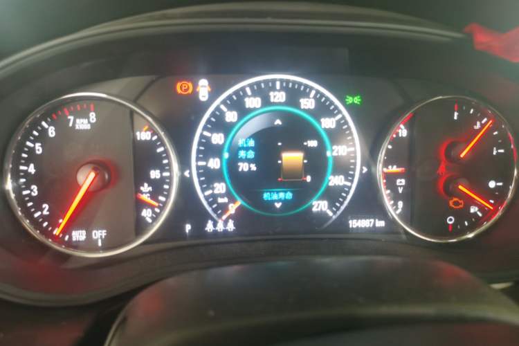 Used Buick Regal 2017 20T Prestige Model Instrument Cluster