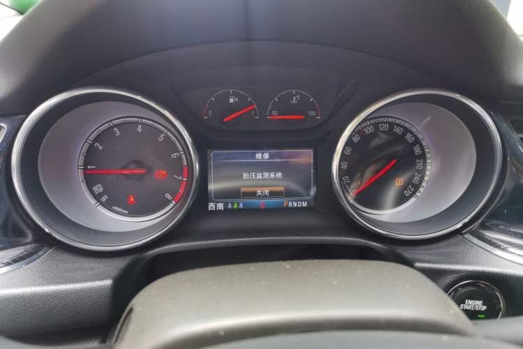 Used Buick Regal 2017 20T Luxury Model Instrument Cluster