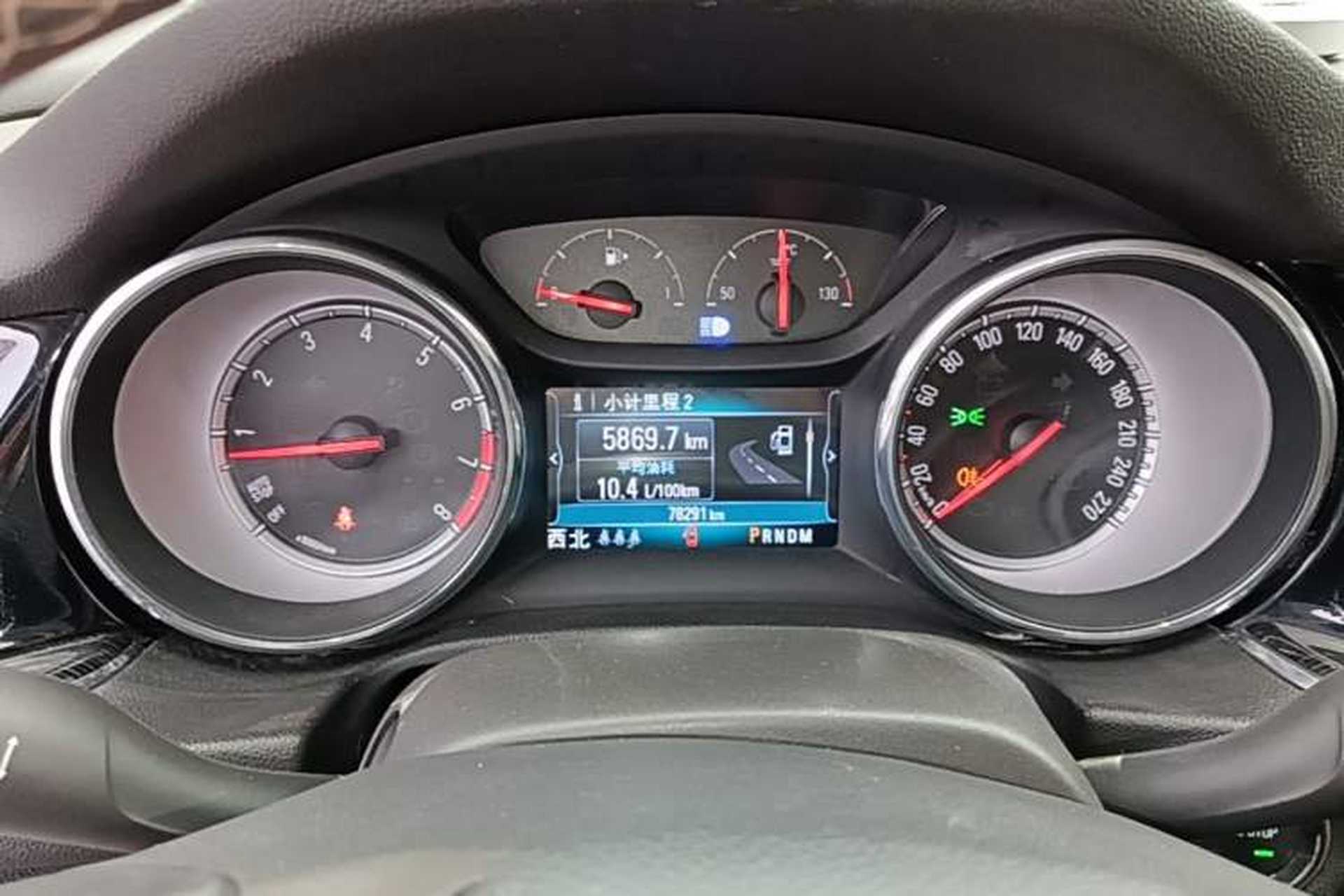 Used Buick Regal 2017 20T Luxury Model Instrument Cluster