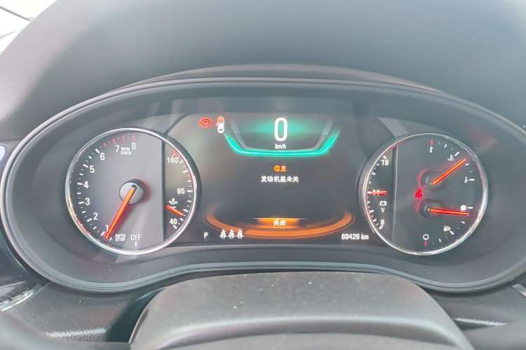 Used Buick Regal 2017 28T Luxury Edition Instrument Cluster