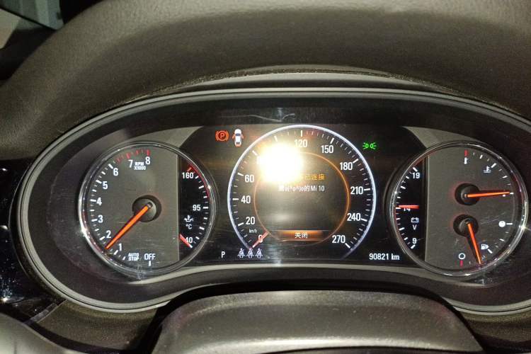 Used Buick Regal 2017 28T Luxury Edition Instrument Cluster