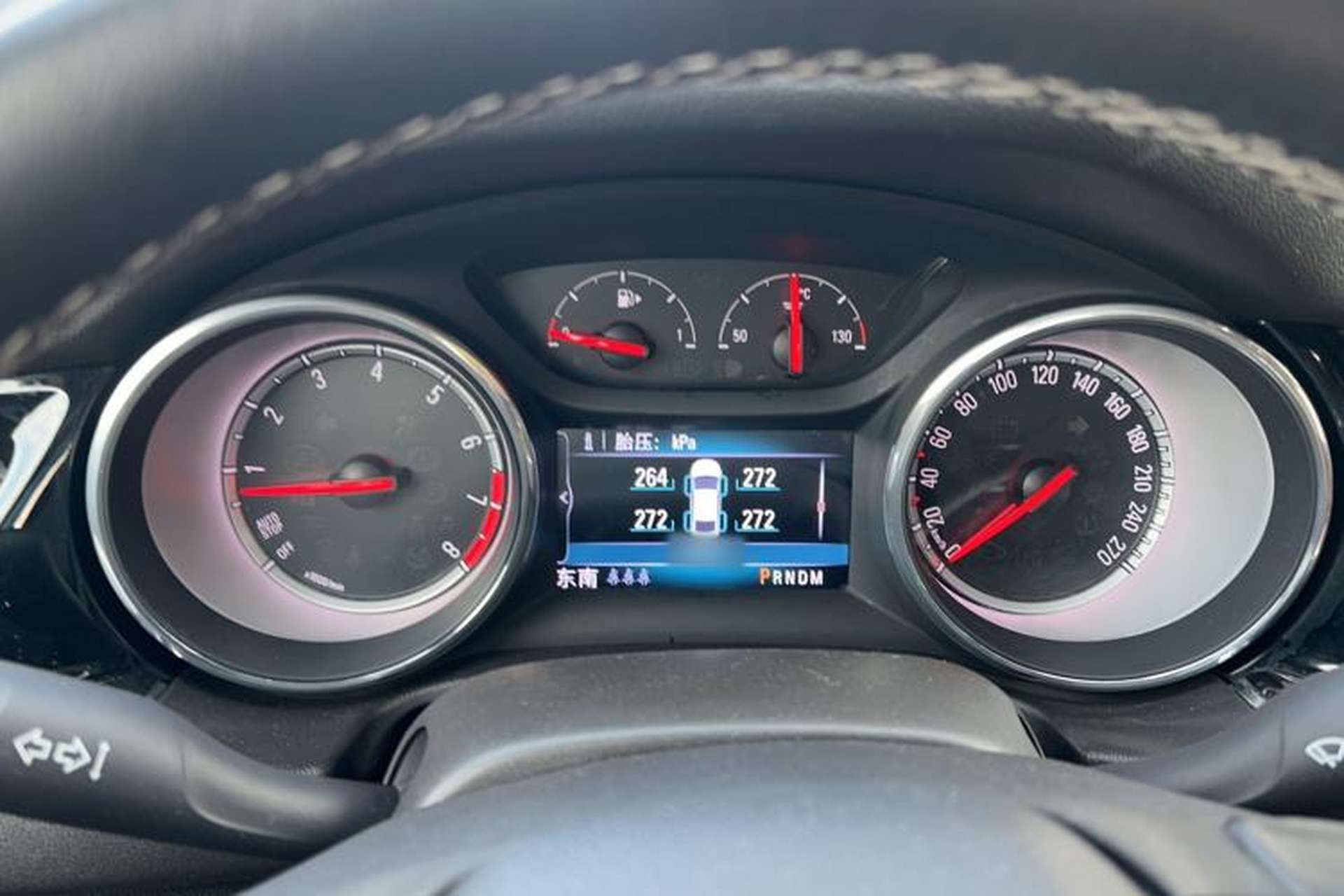 Used Buick Regal 2017 20T Luxury Model Instrument Cluster