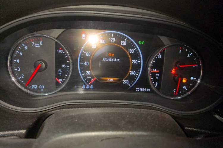 Used Buick Regal 2017 28T Prestige Model Instrument Cluster