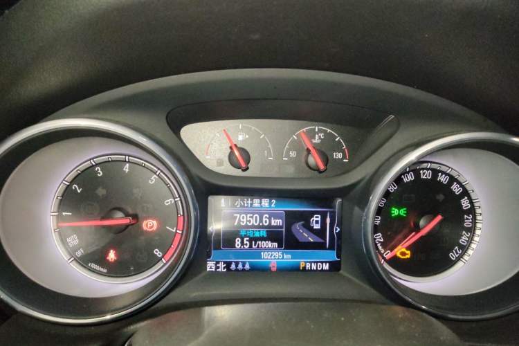 Used Buick Regal 2017 20T Luxury Model Instrument Cluster