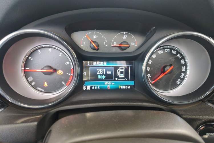 Used Buick Regal 2017 20T Luxury Model Instrument Cluster