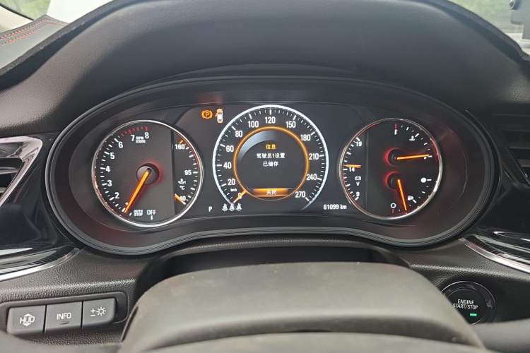 Used Buick Regal 2017 20T Prestige Model Instrument Cluster