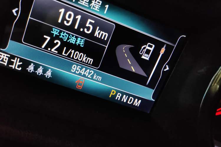 Used Buick Regal 2017 20T Elite Edition Odometer Close Up