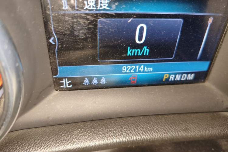 Used Buick Regal 2017 20T Elite Edition Odometer Close Up
