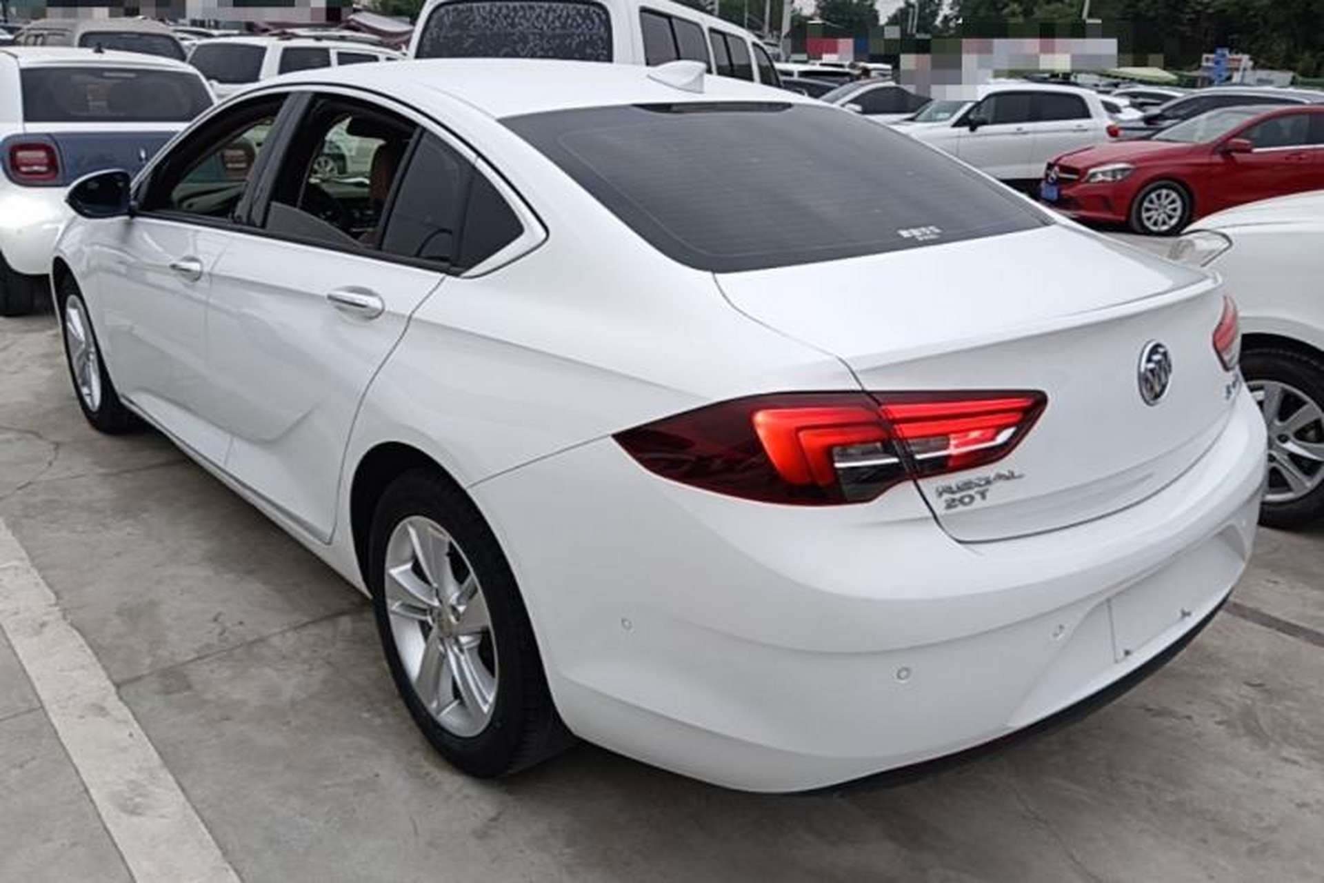 Used Buick Regal 2017 20T Luxury Model Rear Left 45 Deg