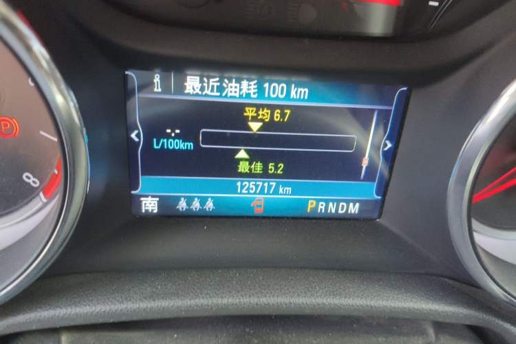 Used Buick Regal 2019 20T Elite Version China VI Standard Odometer Close Up
