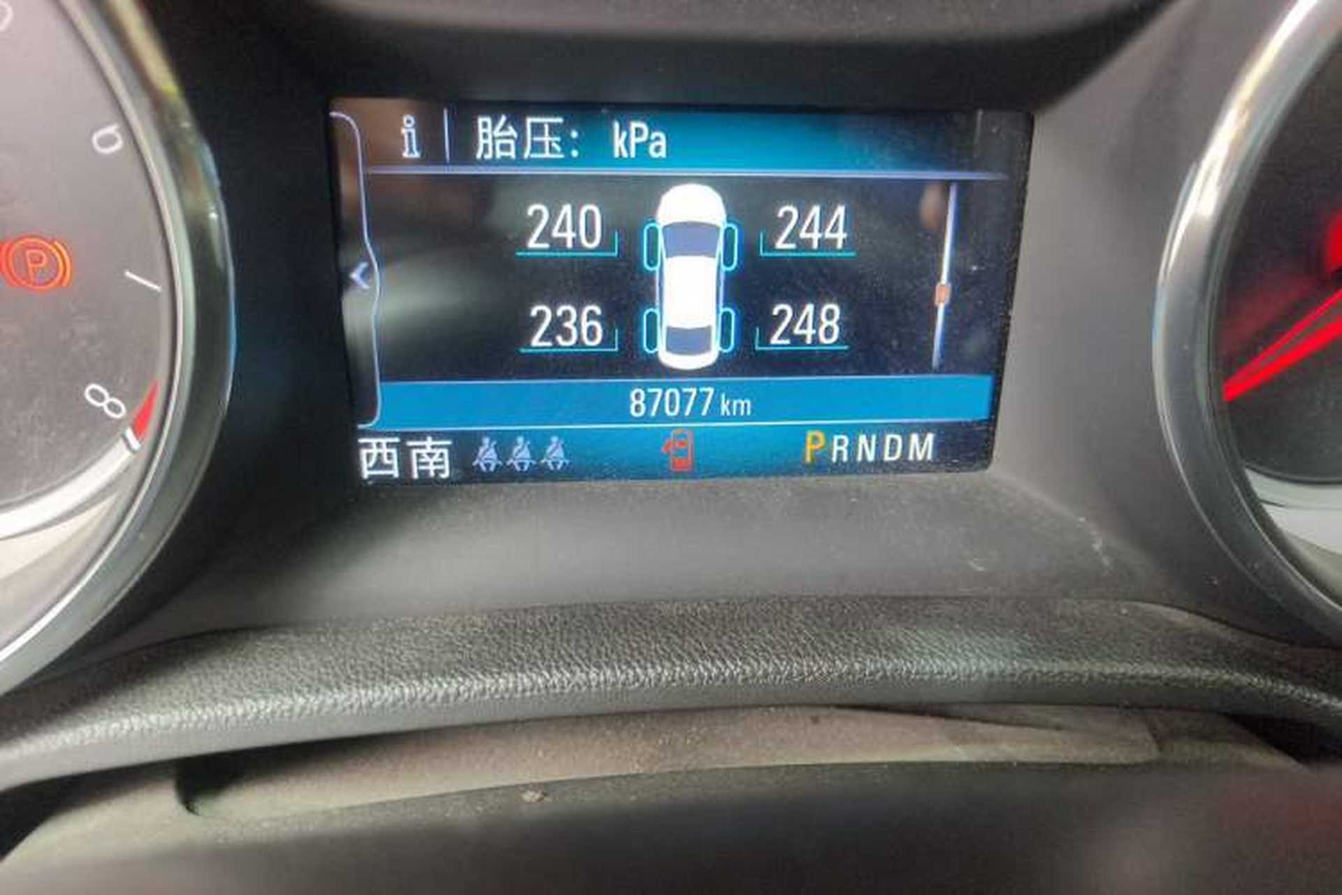 Used Buick Regal 2019 20T Elite Version China VI Standard Odometer Close Up