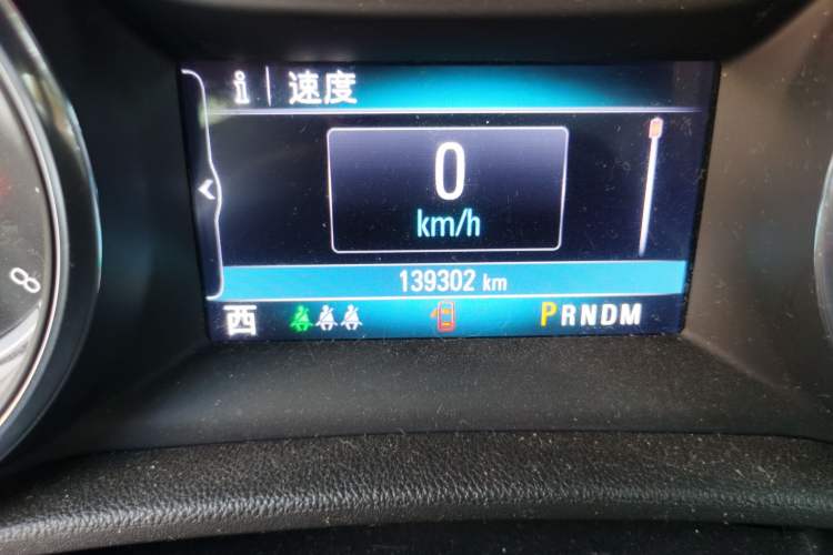 Used Buick Regal 2019 20T Elite Version China VI Standard Odometer Close Up