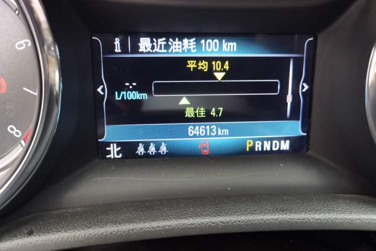 Used Buick Regal 2019 20T Elite Version China VI Standard Odometer Close Up