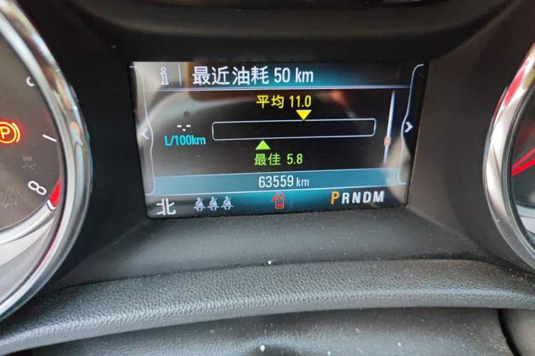 Used Buick Regal 2019 20T Elite Version China VI Standard Odometer Close Up