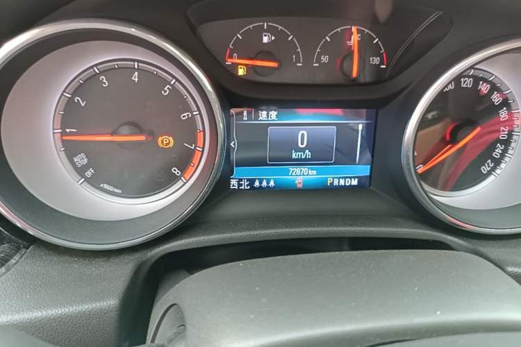 Used Buick Regal 2019 20T Elite Version China V Standard Odometer Close Up