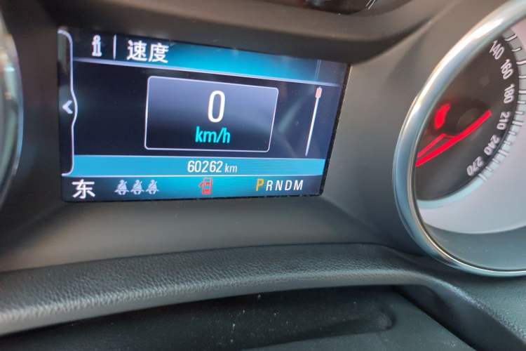 Used Buick Regal 2019 20T Elite Version China VI Standard Odometer Close Up