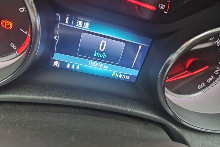 Used Buick Regal 2019 20T Elite Version China VI Standard Odometer Close Up