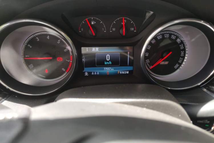 Used Buick Regal 2019 GS 28T Elite Model China VI Standard Odometer Close Up