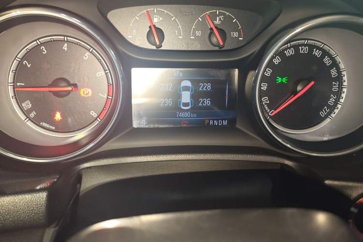 Used Buick Regal 2019 20T Elite Version China V Standard Odometer Close Up