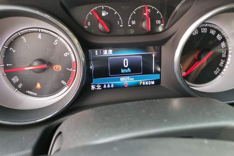 Used Buick Regal 2019 20T Elite Version China VI Standard Odometer Close Up