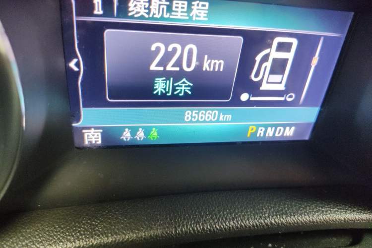 Used Buick Regal 2019 20T Elite Version China VI Standard Odometer Close Up