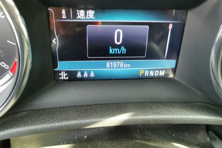 Used Buick Regal 2019 20T Elite Version China VI Standard Odometer Close Up