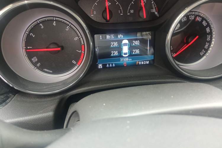 Used Buick Regal 2019 20T Elite Version China V Standard Odometer Close Up