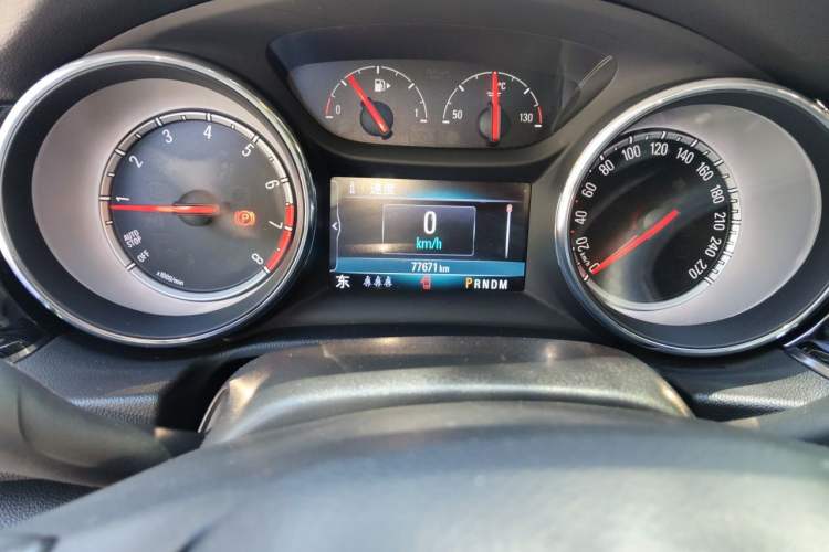 Used Buick Regal 2019 20T Luxury Model China V Standard Odometer Close Up