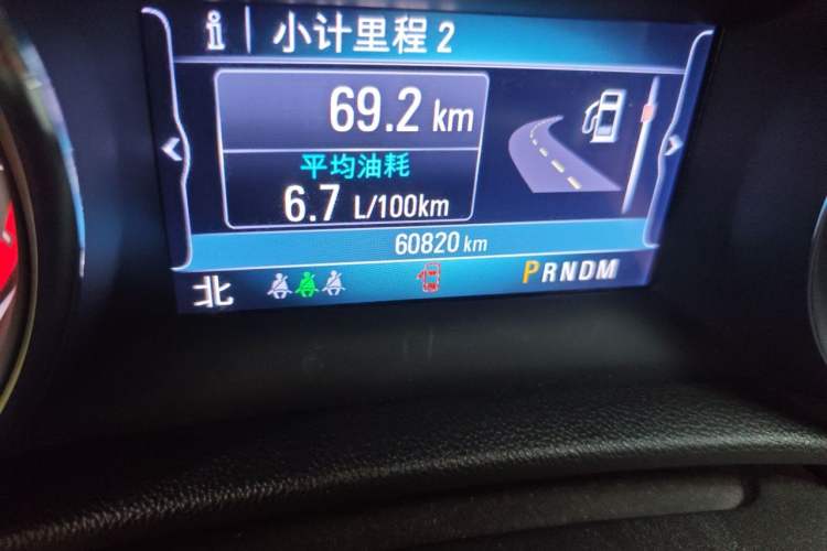 Used Buick Regal 2019 20T Elite Version China VI Standard Odometer Close Up