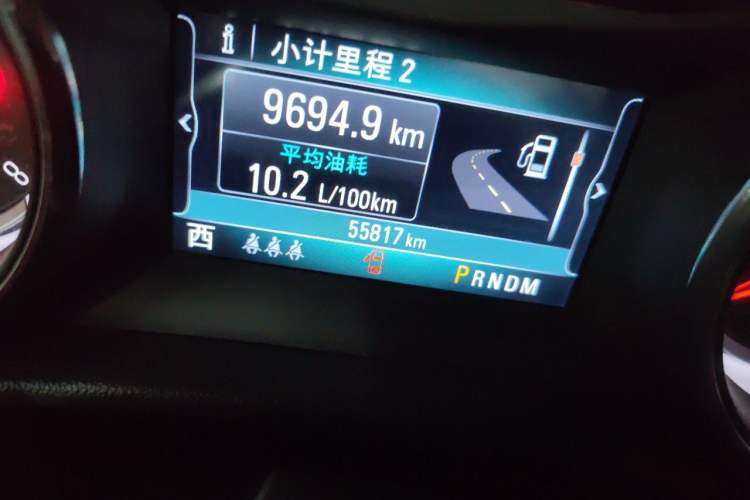 Used Buick Regal 2019 20T Elite Version China VI Standard Odometer Close Up