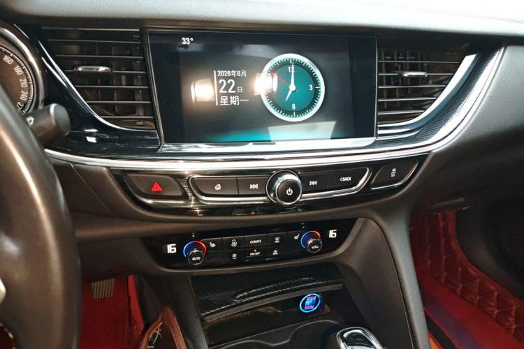 Used Buick Regal 2019 20T Luxury Model China VI Standard Audio And AC Panel