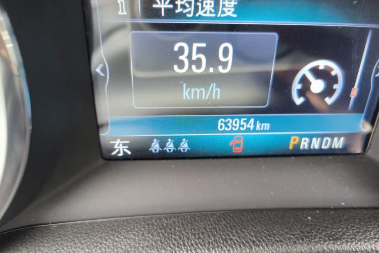 Used Buick Regal 2019 20T Elite Version China VI Standard Odometer Close Up
