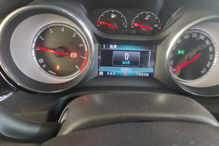 Used Buick Regal 2019 20T Elite Version China V Standard Odometer Close Up
