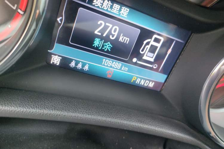 Used Buick Regal 2019 20T Elite Version China VI Standard Odometer Close Up