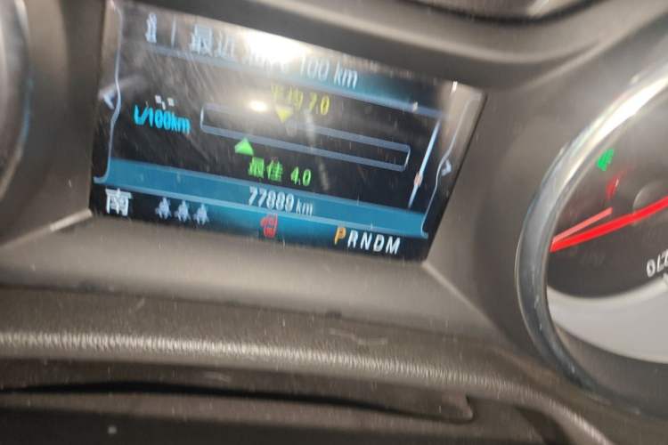 Used Buick Regal 2019 20T Elite Version China V Standard Odometer Close Up