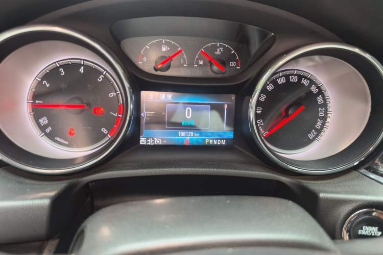 Used Buick Regal 2019 20T Elite Version China VI Standard Odometer Close Up