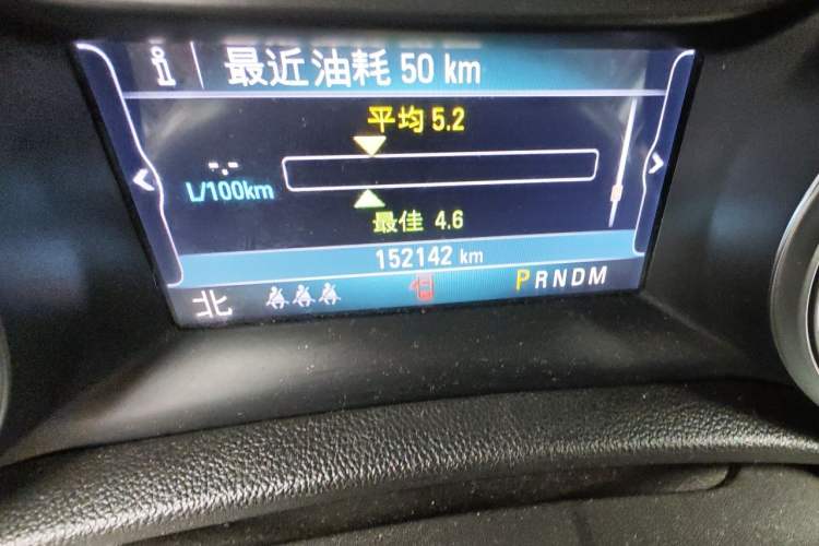 Used Buick Regal 2019 20T Elite Version China VI Standard Odometer Close Up